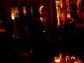 More live music at Kantirimi Bar in Symi - someone dances a zeibekiko.