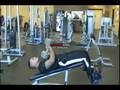 Jan Corpus Sit Ups with 100lb Dumbbell - MMA Fight Training