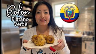Bilingual Bolon De Platano Verde Ecuadorian | Ecuador