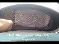 E36 instrument cluster trick