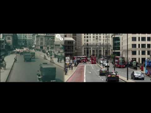 Londres em 1927 e 2013