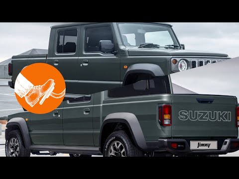Suzuki Jimny Pick-Up Render