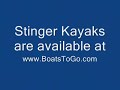 inflatble catamaran stinger with electric engine