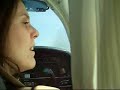 cintia whois pilotando pela primeira vez