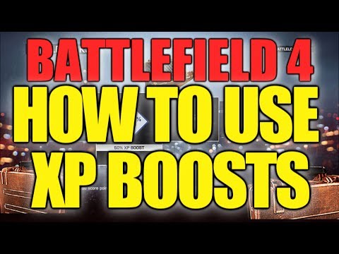 how to enable xp boosts bf4