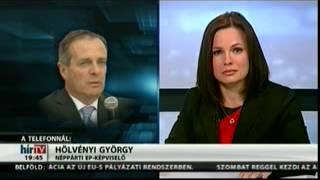 Hölvényi György a HírTv-ben