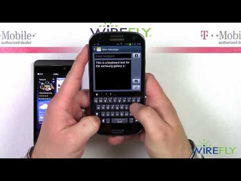 BlackBerry Z10 vs Samsung Galaxy S III Schmackdown by Wirefly