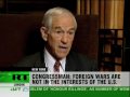 Congressman Ron Paul sits down with RT's Marina Portnaya to discuss rising Congressional support for FED Audit, Tea Parties, Iran, and the US economy.
