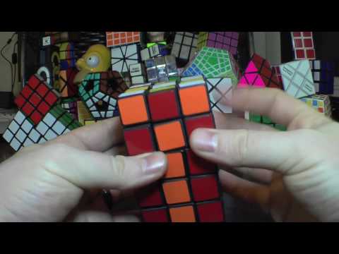Awesome Homemade 3x3x5 Fully Functional Rubik's Cube (FF)