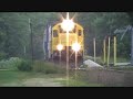 Branchline Train Chase, a GE B23-7 Running On Rough Track