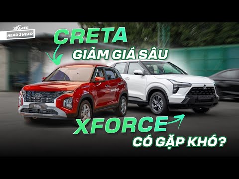 Creta giảm giá cực sâu quyết đấu Xforce GLX giá 620 triệu thiếu trang bị ?!