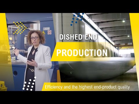 FACCIN – BOLDRINI Automatic Dishing Line, Dished End Production