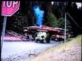 ROCK TRUCK, 1954 EUCLID HAULING LOGS, BETTER QUALITY VERSION