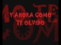 y ahora como te olvido   luis fonsi