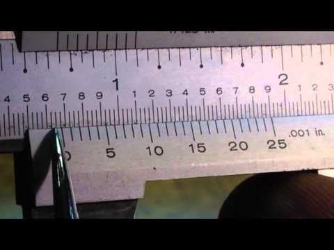 how to read calipers