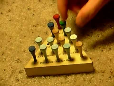 how to beat the peg game