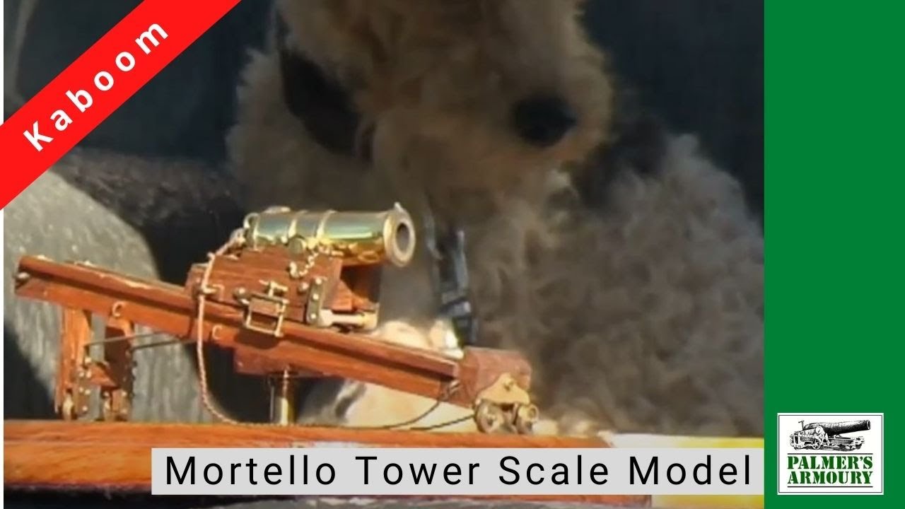 Mortelo  Tower Cannon firing