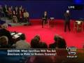 videos de Town Hall Debate - Sacrifices: What sacrifices will you a...