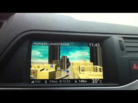 how to update citroen c5 sat nav
