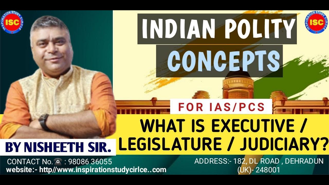 🔴 INDIAN POLITY - भारतीय राज्यव्यवस्था | BASIC CONCEPTS | Nisheeth Sir #upsc #ias #pcs