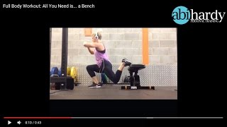 Full Body Workout - All you need is... a Bench!