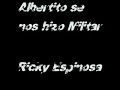 Albertito se nos hizo militar-Ricky Espinosa