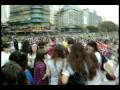 Argentinian fans celebrating Joe's B-Day at the Obelisco!! 08/15/09