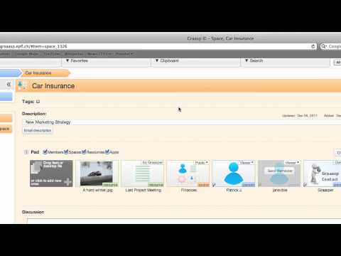 Graasp Tutorial: English Version See video