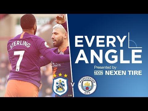 Video: RAHEEM STERLING | Every Angle vs Huddersfield