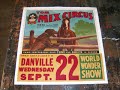 western movie star tom mix is talked about- while a poster is restored