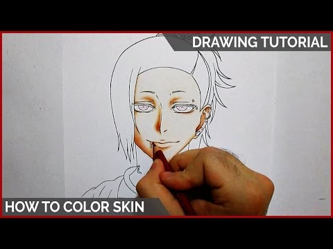 Anime Girl Drawing Anime Girl Drawing With Colored Pencils By