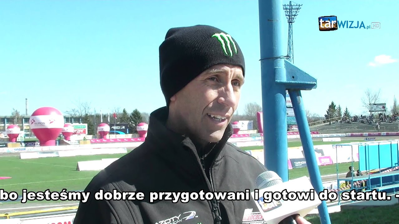 Mistrz świata Greg Hancock w wywiadzie dla TARWIZJI o sezonie, Tarnowie i pogodzie
