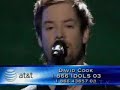david cook's second performance, dare you to move. brilliant performance!!!