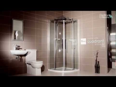 how to fit a quadrant shower enclosure