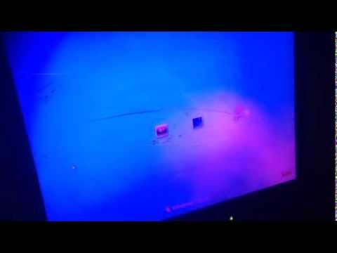how to fix a purple screen on a pc