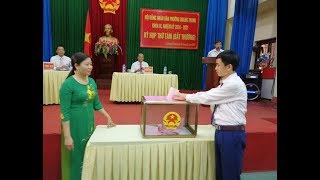 HĐND phường Quang Trung: Kiện toàn chức danh chủ chốt