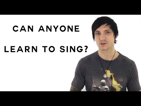 how to learn to sing