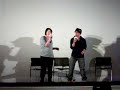 gerard canonico and emma hunton performing don't do sadness/blue wind from spring awakening.  this was at the sirius live on broadway event hosted by seth rudetsky on sept. 24, 2008.

sorry i missed the last five seconds, my memory card was full.