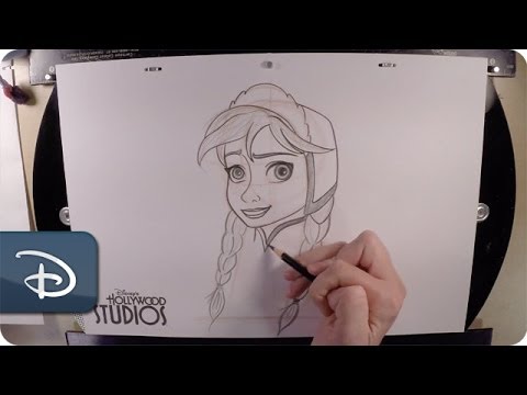 how to draw a disney characters