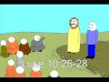 Jesus and the Interpreter. A modern-day christian helps Jesus get started.