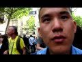 Flag, la gay police à la Marche des Fiertés de Paris.
