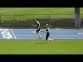 Click here to watch this video NWAACC Mens 4x400 meter Realy Finals