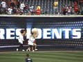 Presidents Race, Washington Nationals... Who will win?