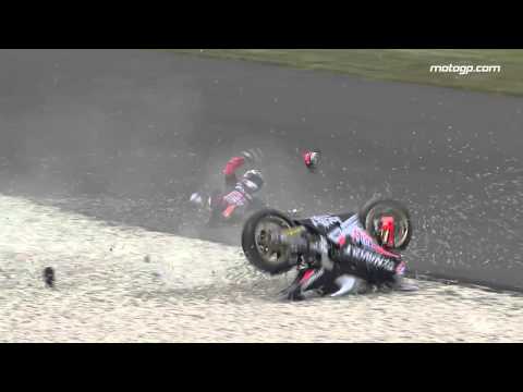 le - A selection of spectacular crash footage from the Monster Energy Grand Prix de France, at the Le Mans circuit.