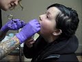 Tongue piercing Tongue piercing