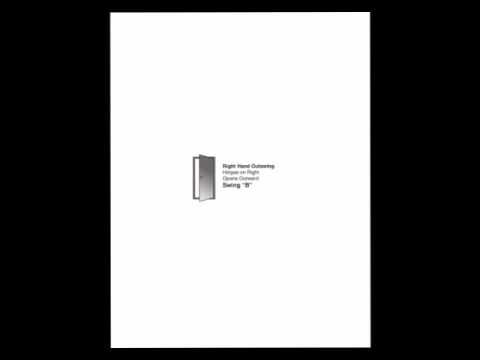 how to determine door swing