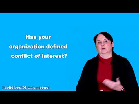 how to define conflict of interest