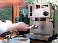 Making a Macchiato with a Rancilio Silvia Making a Macchiato with a Rancilio Silvia