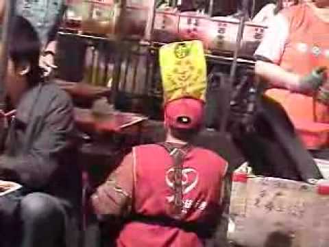 The man sell Lotto who has poliomyelitis