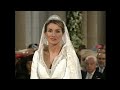 prince felipe and do�a letizia ortiz wedding vows exchange at their wedding ceremony. may 22, 2004. la almudena cathedral, madrid.